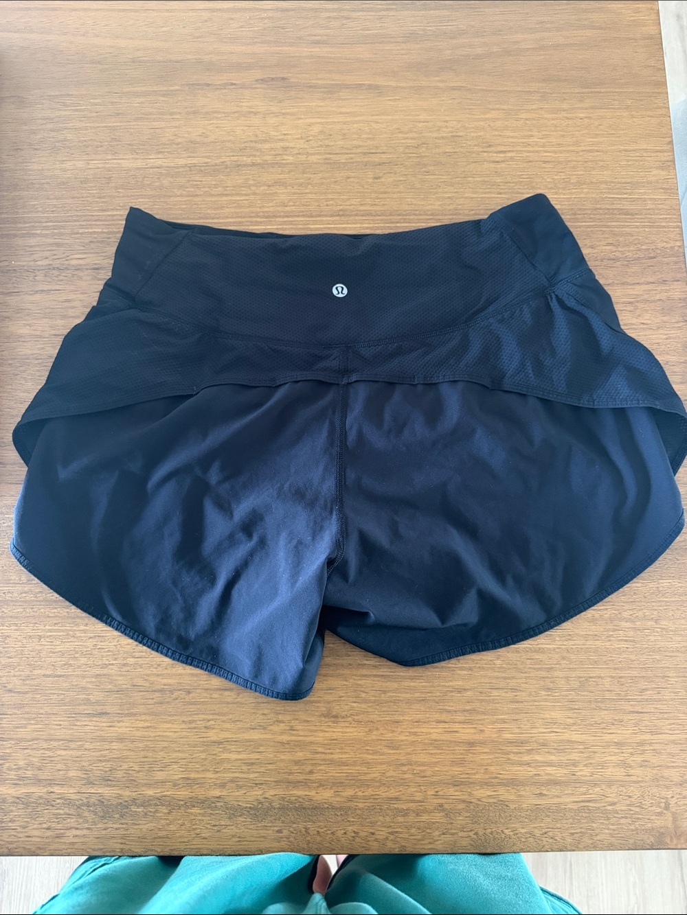 Lululemon Black running shorts - Picture 2 of 3